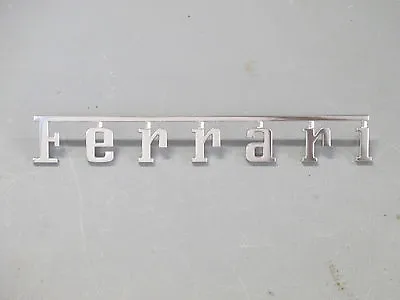 Ferrari Badge / Emblem  Ferrari   Ferrari Script (fits Many)  # 63482200 • $88.65