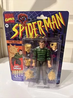 Marvel Legends Series Spider-Man Retro Marvel’s Sandman Action Figure • $100