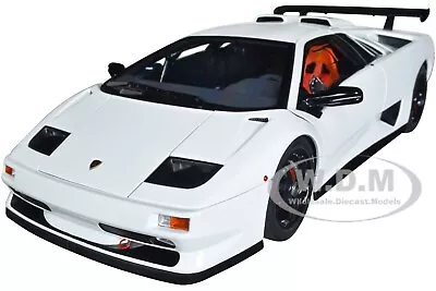 Lamborghini Diablo Sv-r Impact White 1/18 Model Car By Autoart 79149 • $249.99