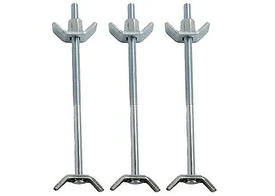 £3.49 • Buy 3 X Kitchen Worktop Connecting Bolts Joining Joint Clamps Butterfly Connector