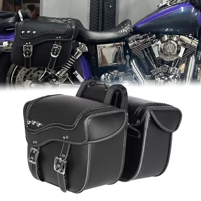 Motorcycle Saddlebags Side Luggage  For Suzuki Boulevard C109R M109R M50 M90 M95 • $119.99