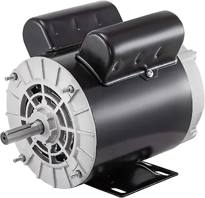 VEVOR 2HP Electric Compressor Motor 115V/230V FLA-15.0A/7.5A 3450 RPM 5/8 Ke • $142.06