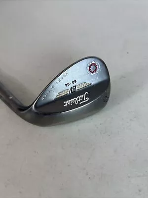 *NICE* Titleist Vokey SM4 Oil Can 60° 60•04 Wedge Steel Wedge Flex (7349) • $59.99