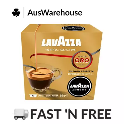 Lavazza A Modo Mio Qualita Oro Coffee Capsules 8 X 12 Pack • $102.95