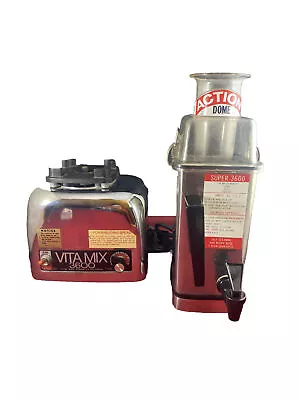 Vintage  Vita-Mix  Mixer Super 3600 Action Dome Juicer Blender Works • $139.99