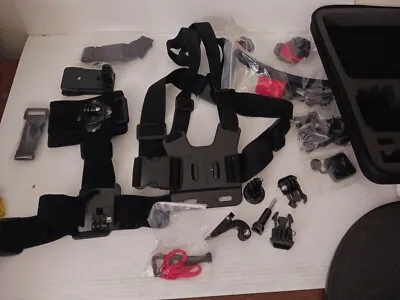 GoPro  Accessories Kit Head Hand Chest And More Pieces For Sports Camera • $15.20