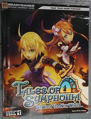 $24.99 • Buy Tales Of Symphonia Dawn Of New World Brady Official Strategy Guide Wii