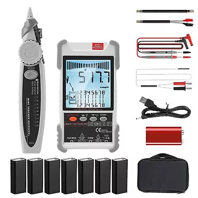 Network Cable Tester Finder & Multimeter ID Mapping Ethernet Wire Tracer RJ45 • £87.38