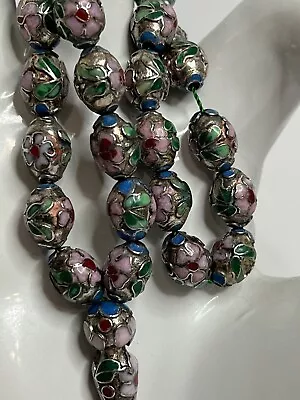 Cloisonne  PRAYER  BEADS MASBAHA TASBIH Rosary 33 • $30