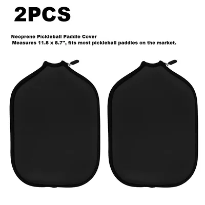 2X Neoprene Pickleball Paddle Cover Pickleball Paddle Protect Dust Cover E4S8 • $13.85