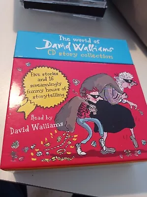 David Walliams CD Story Collection. 5 Stories 14 Discs • £7