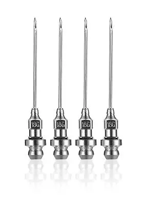 4 Pack Grease Injector Needle 18 Gauge Nozzle Bearing Sealed Joint Dispenser • $11.45