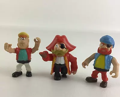 Boley Pirates Adventure Island Action Figure Lot Peg Leg Pete Crew Vintage Toy • $12.76