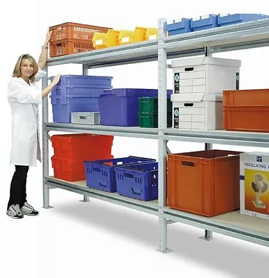 APEX Heavy Duty Industrial Longspan Storage Shelving / Racking - Various Lengths • £328