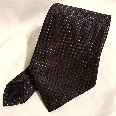 ZARA Necktie Tie Brown With White Dots Men • $5.99