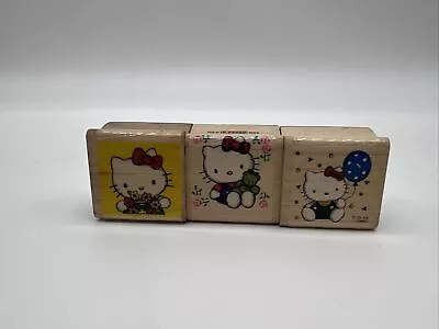 Vintage Japan Sanrio Rubber Stamps Hello Kitty 1992-93 RARE KT-F01-F03 • $44.99