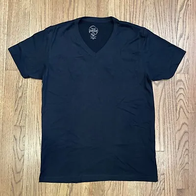True Classic Premium Quality * V NECK * Tee T Shirt Mens BLACK MEDIUM • $14.18
