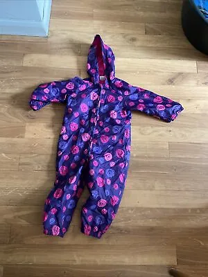 £3.99 • Buy Girls Boots Mini Club Splash Puddle Suit Age 1.5/2 Years 18/24 Months  Pack Away