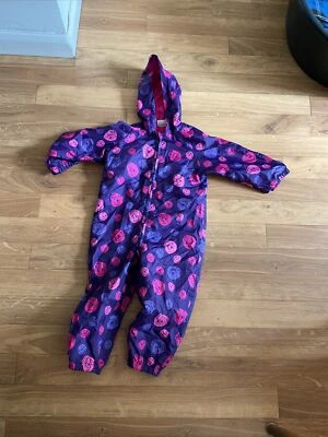 £3.99 • Buy Girls Boots Mini Club Splash Puddle Suit Age 1.5/2 Years 18/24 Months  Pack Away