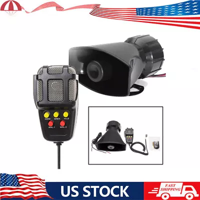 For 12V 100W 5 Sound Car Electronic Warning Motorcycle Alarm System Super Loud • $19.99