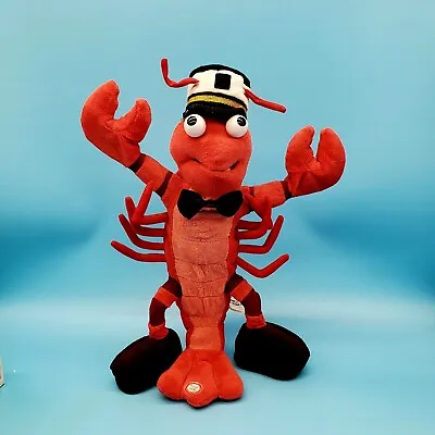 Singing Plush Lobster In Captain's Hat *AS IS* • $16.99