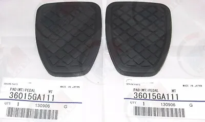 2PC Genuine Brake/Clutch Pedal Pad Cover Manual Transmission MT (For SUBARU) • $26.36