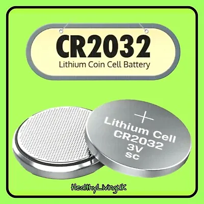2 X Batteries - For Accu Chek Aviva Aviva Nano Performa Nano Meters - CR 2032 • £2.49