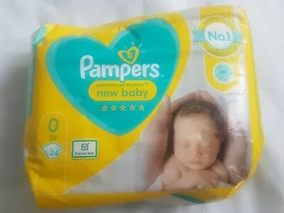 Pampers New Baby New Born Nappies  • £6