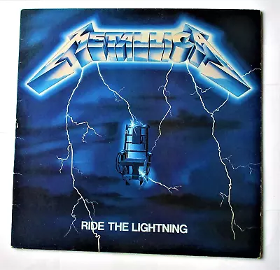 £34.99 • Buy METALLICA RIDE THE LIGHTENING MFN 27 A1 B1 Great Condition 1984