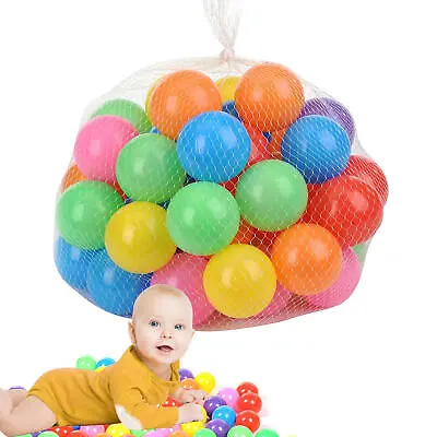 $16.89 • Buy Ocean Balls Colorful Soft Pit Balls For Baby Kids Swim Fun Play Toys