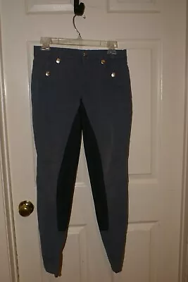 Vintage Kentucky Full Seat Riding Breeches 28r Gray/black Cotton Blend • $50