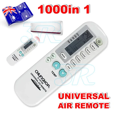$9.85 • Buy Universal Air Conditioner Remote Control AC A/C For PANASONIC DAIKIN FUJITSU
