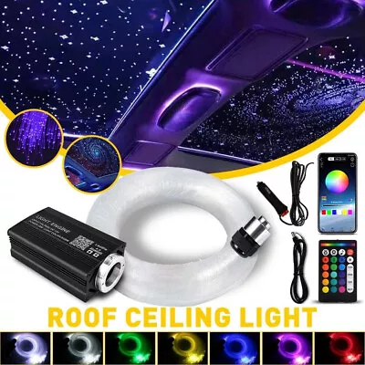 1000pcs Home Car Headliner Star Light Kit Roof Twinkle Ceiling Light Fiber Optic • $60.88