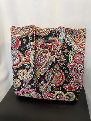 Vera Bradley Parisian Paisley Quilted Tote Bag Purse • $15