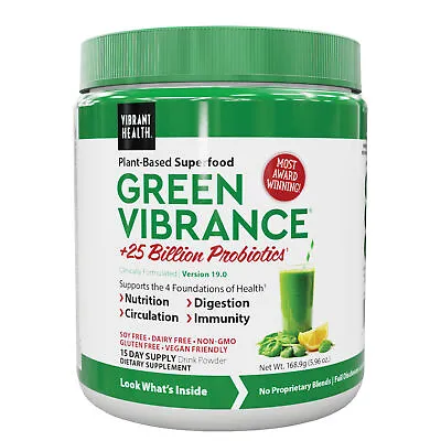 $58.39 • Buy Green Vibrance, 15 Servings