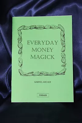 £22.70 • Buy EVERYDAY MONEY MAGICK Finbarr Book Occult  Black Magic Grimoire Witchcraft
