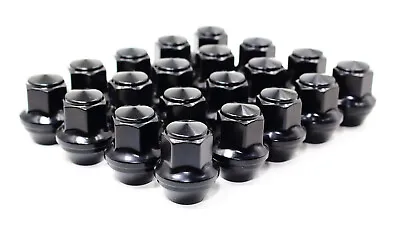 Set 20 14x1.5 Black Factory Style Lug Nuts ACPZ1012M ACPZ1012D Ford Edge Mustang • $39.99