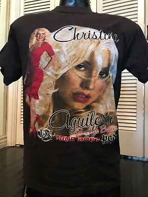 $124.99 • Buy Christina Aguilera Pussycat Dolls Back To Basics Tour Shirt Size Medium Soul Pop
