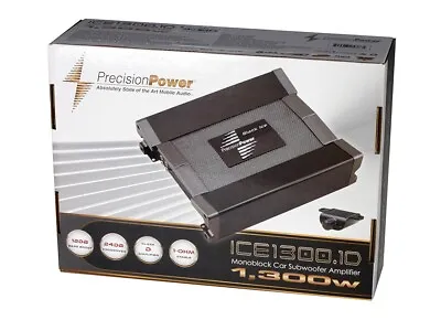 Precision Power Ice1300.1d Monoblock 1300w Subwoofer Bass Amplifier • $119.90
