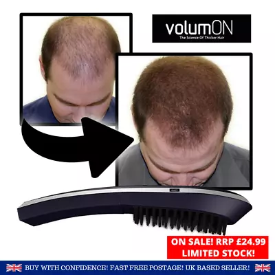 LASER COMB | Hair Regrowth Treatment For Men & Women | Hair Growth Brush Device  • £15.99