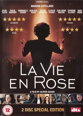 La Vie En Rose DVD Drama (2008) Gérard Depardieu Quality Guaranteed • £2.16