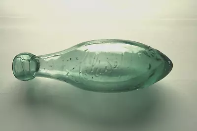 Vintage  Victorian  Schwepps  Aqua Torpedo Hamilton Bottle • £3.49