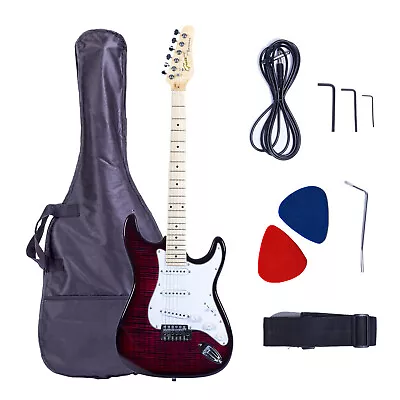 Grote Electric Guitar Solid Body ST-YS Style Printed • $79