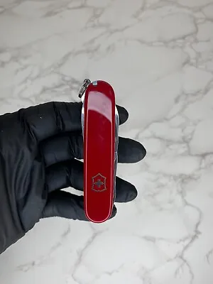 New Swiss Army 1.6703-033-x1 Red Explorer Victorinox Multi Tool Knife Sale  • $54.99
