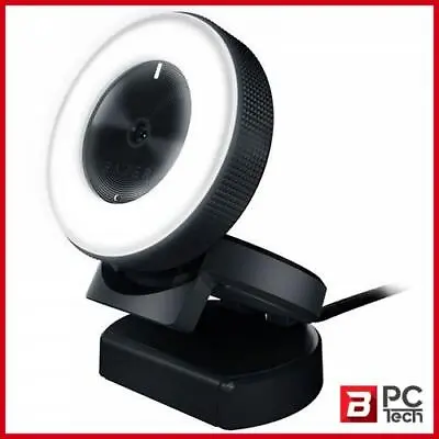Razer Kiyo Desktop Camera For Streaming With Ring Light Illumination (Webcam) • $159