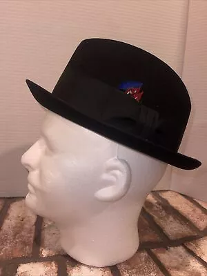 Royal Stetson Vintage Fedora Hat - Black - Size 7 • $40
