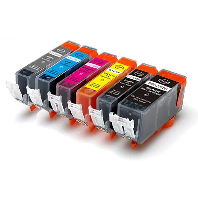 $7.89 • Buy 6 PK Replacement Ink Set For Canon 225 226 BK B C M Y GY MG6120 MG6220 MG8120