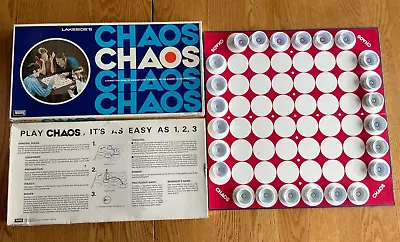 Vintage 1971 CHAOS Memory & Strategy Family Board Game By Lakeside 100% Complete • $14.99