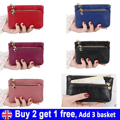 £5.43 • Buy Women Short Small Money Purse Wallet Ladies Leather Folding Coin Card Holder DZ