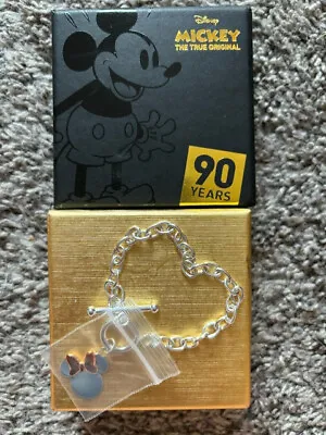 Disney Minnie Mouse T-bar Bracelet NEW With Box • £67.46